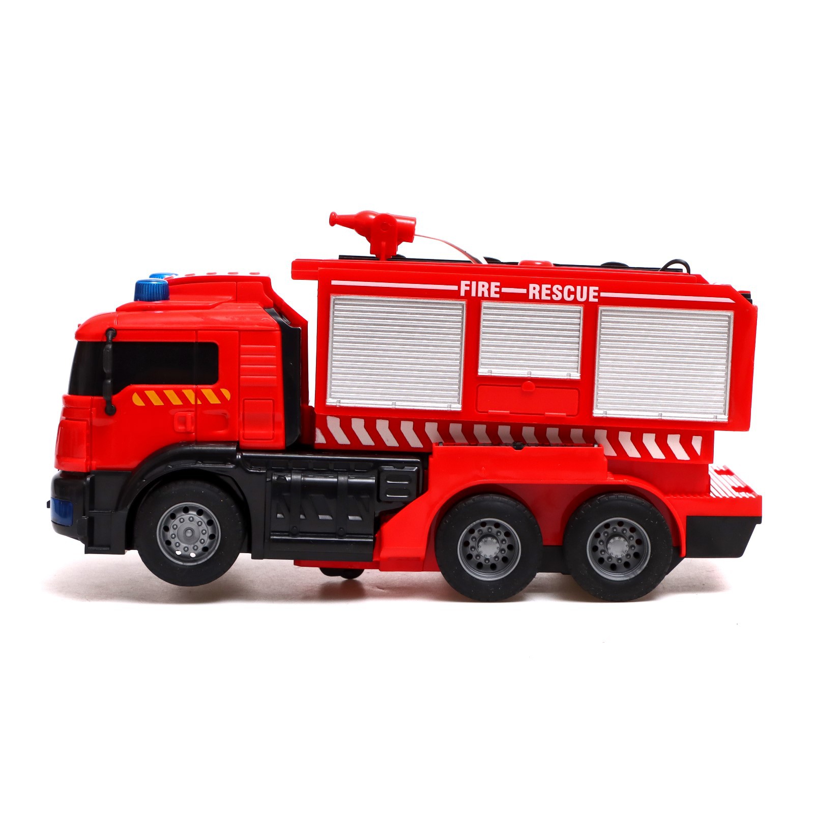 Робот Автоград радиоуправляемый «Пожарная машина» трансформируется световые и звуковые эффекты - фото 3