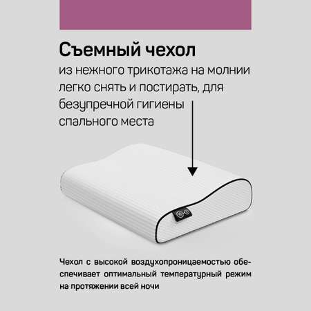 Анатомическая подушка IQ Sleep в тубе Ergo