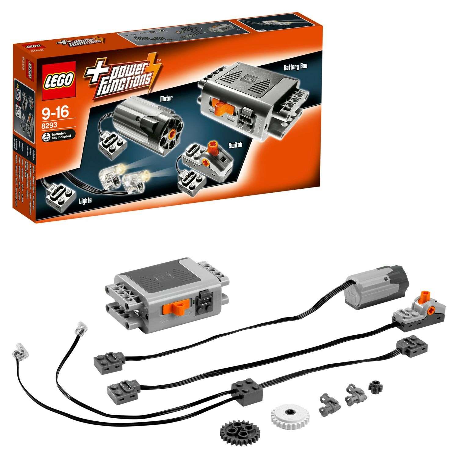 Конструктор LEGO Technic Набор с мотором Power Functions (8293) - фото 1