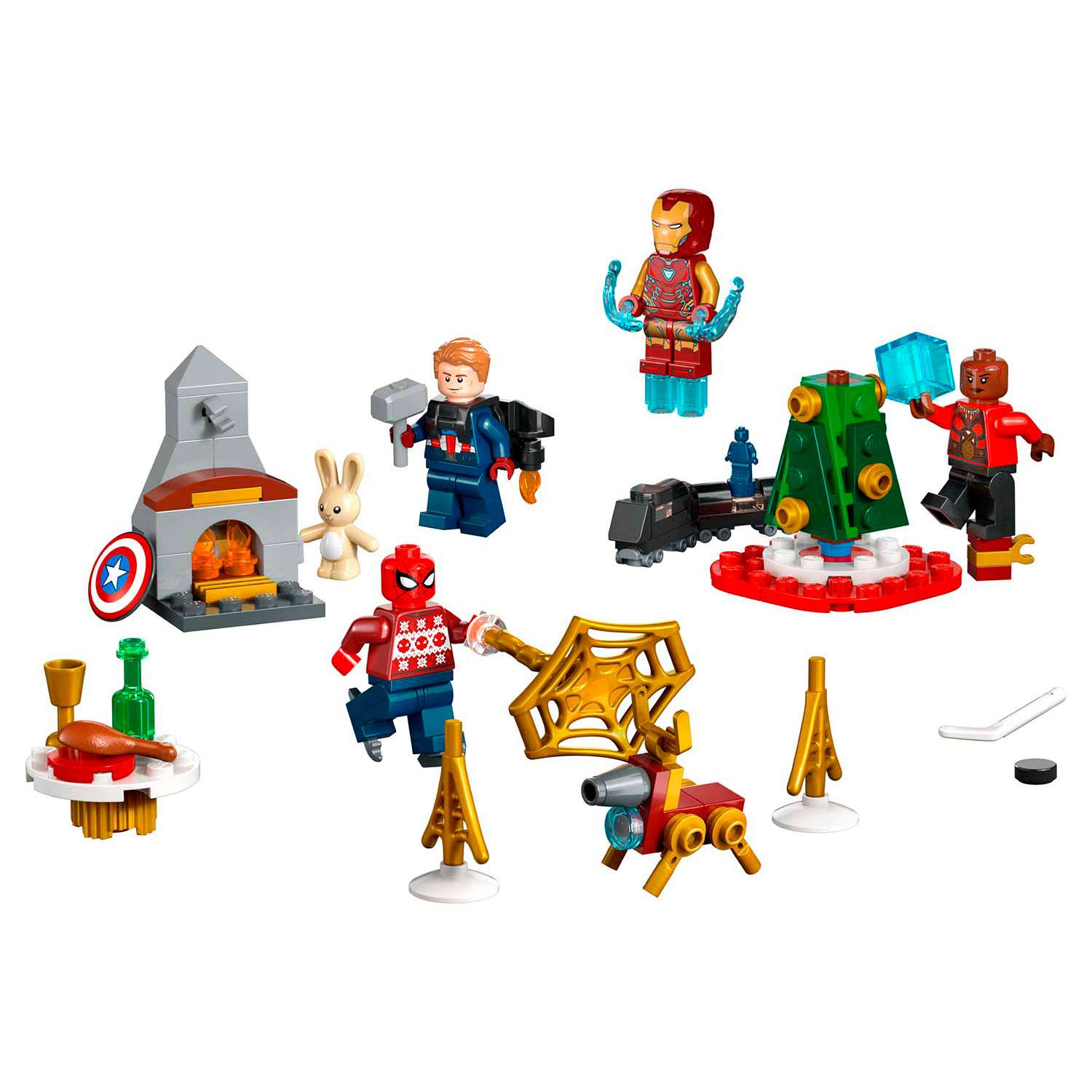 Конструктор детский LEGO Marvel Адвент-календарь Мстители 76267 - фото 3