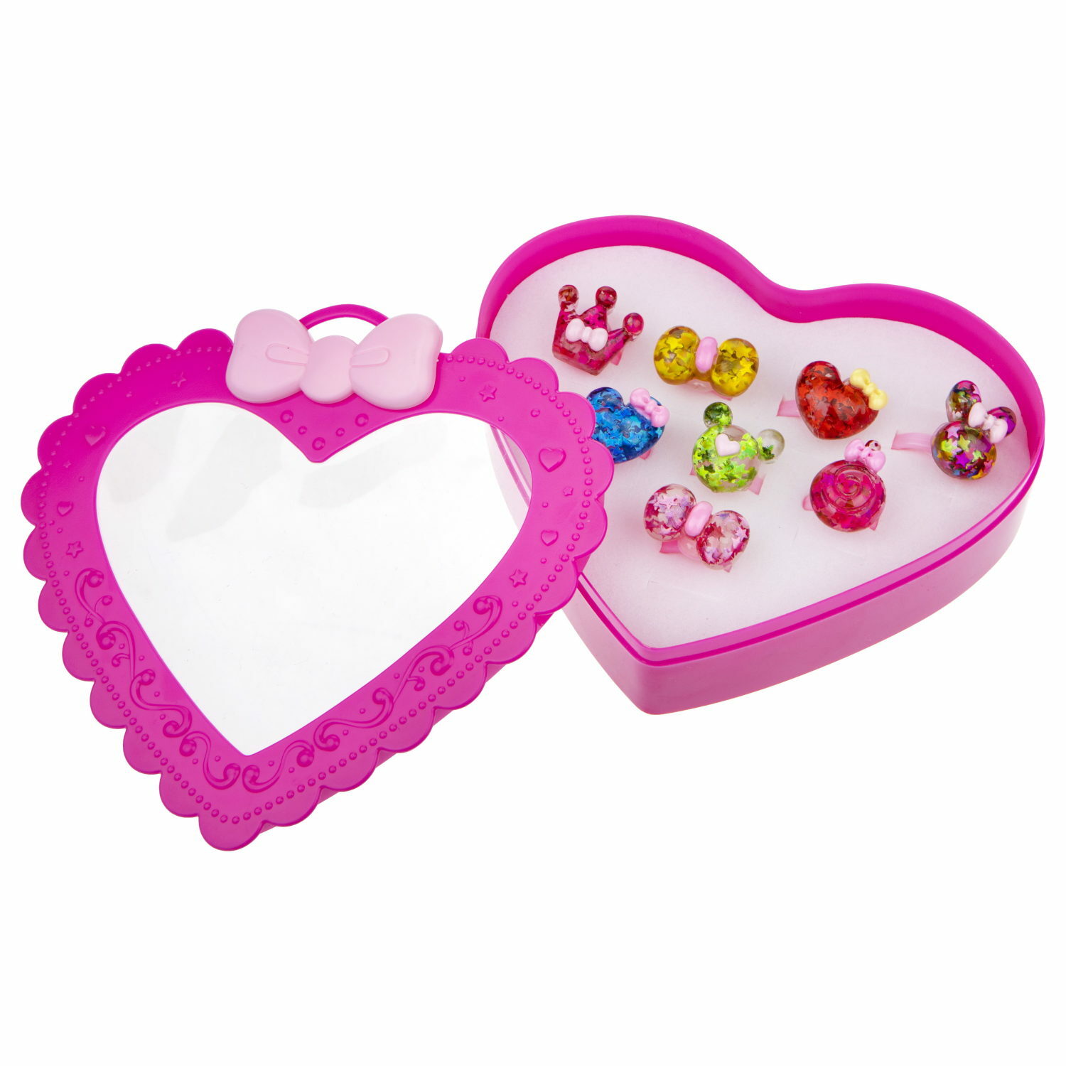 Набор бижутерии 1TOY Sweet heart Bijou 8 колец леденцы - фото 3