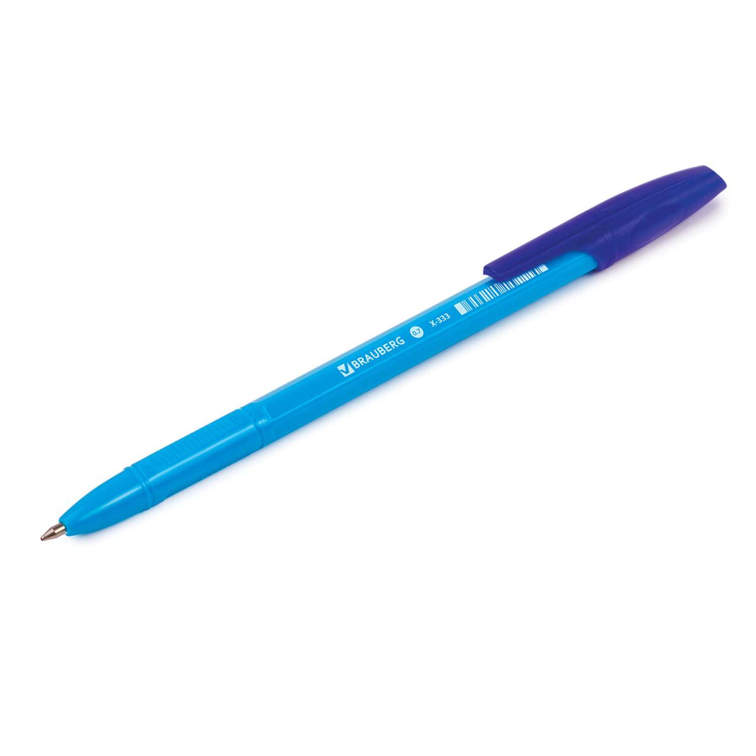 Ручки шариковые Brauberg набор 50 штук синие - фото 12