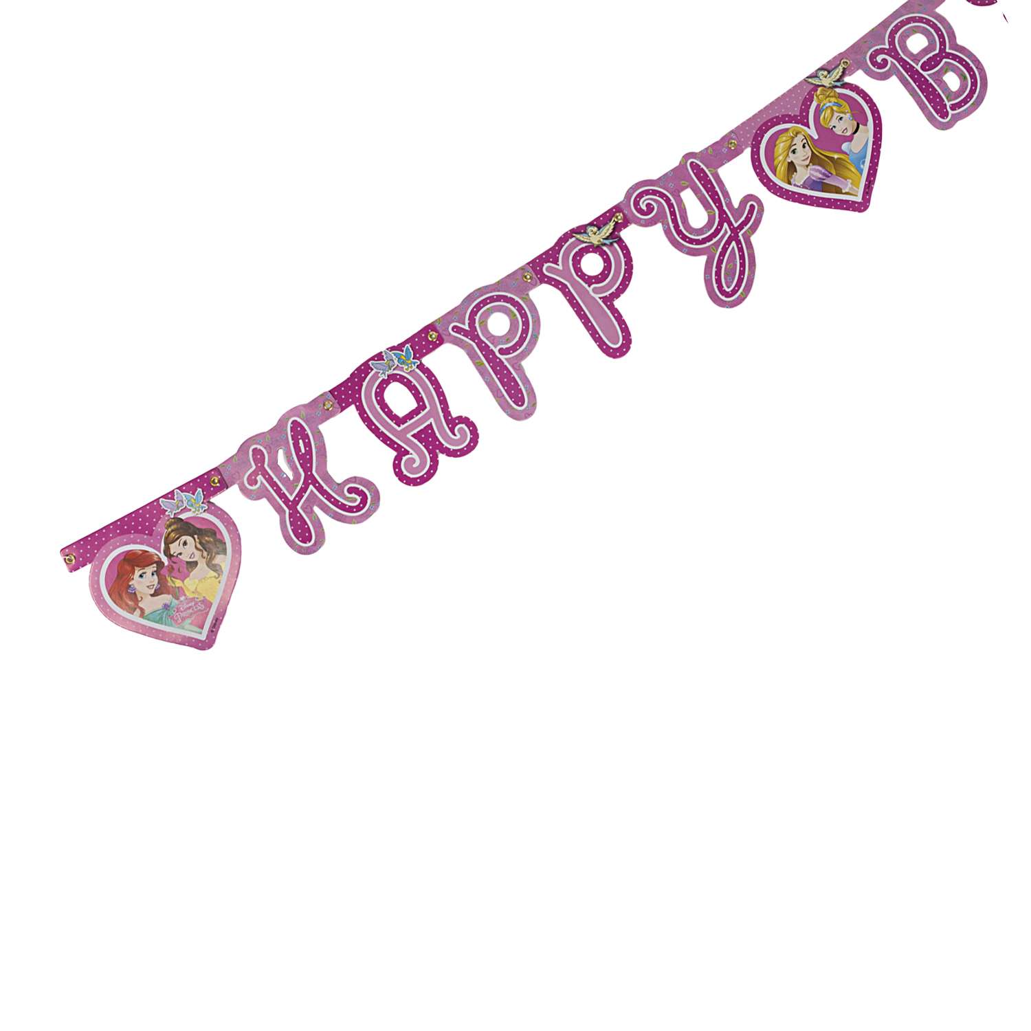 Гирлянда Disney Princess Happy Birthday - фото 4