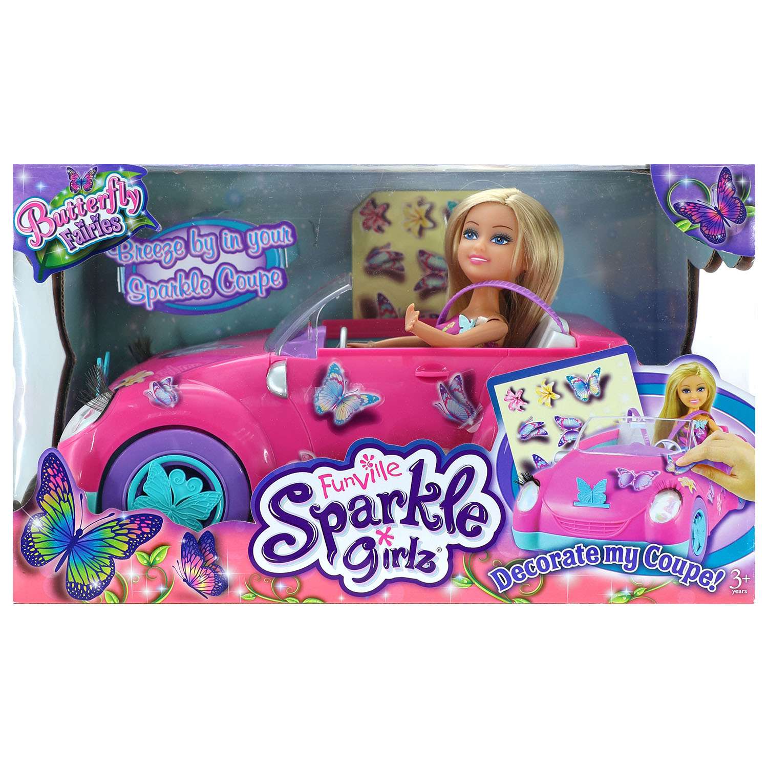 Набор Sparkle Girlz Кукла модельная в автомобиле 24398 24398 - фото 2