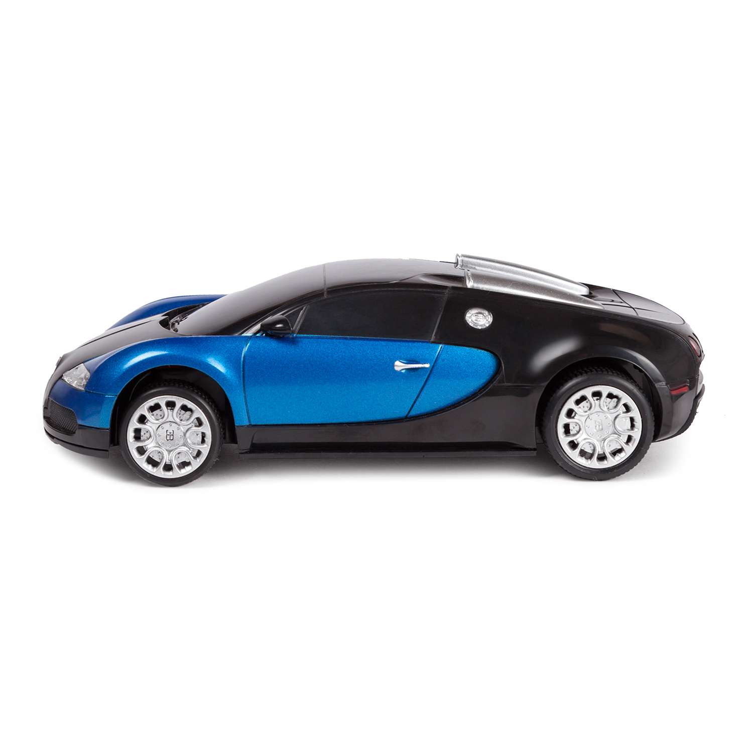 Машинка РУ Mobicaro Bugatti 1:24 голубая - фото 4