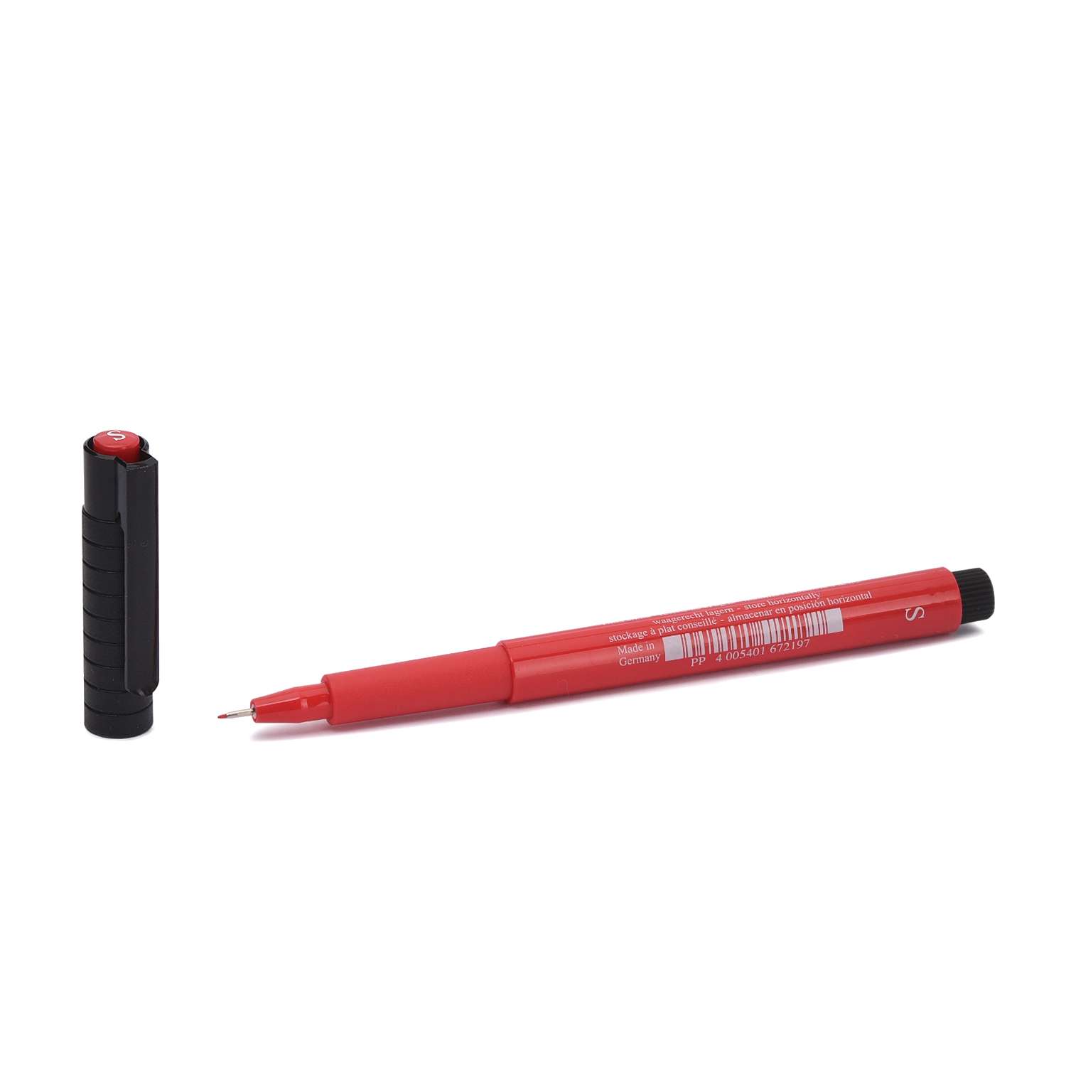 Капиллярные ручки Faber Castell MANGA теплые тона в футляре 4 шт. - фото 2