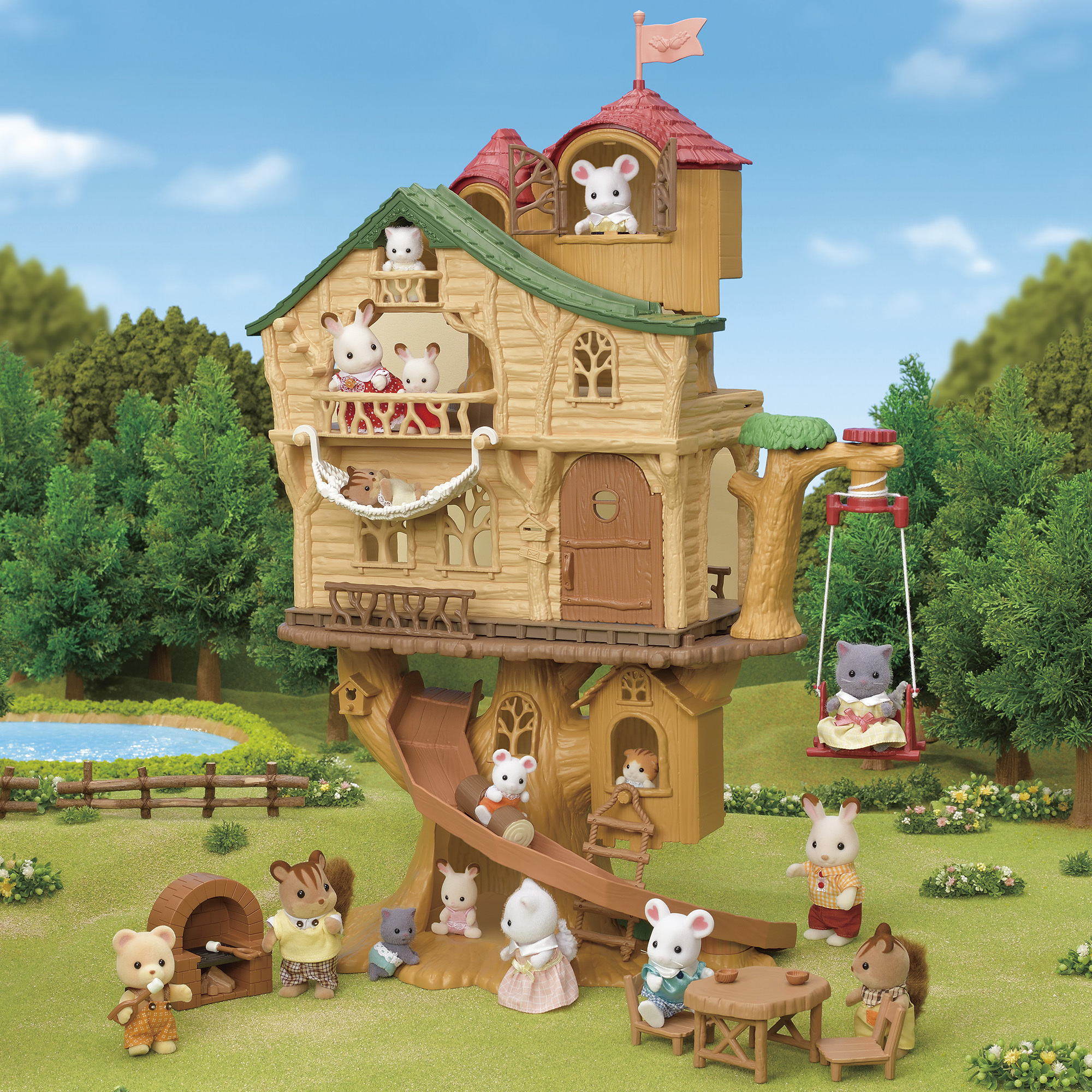 Набор Sylvanian Families Домик на дереве 5450 5450 - фото 6