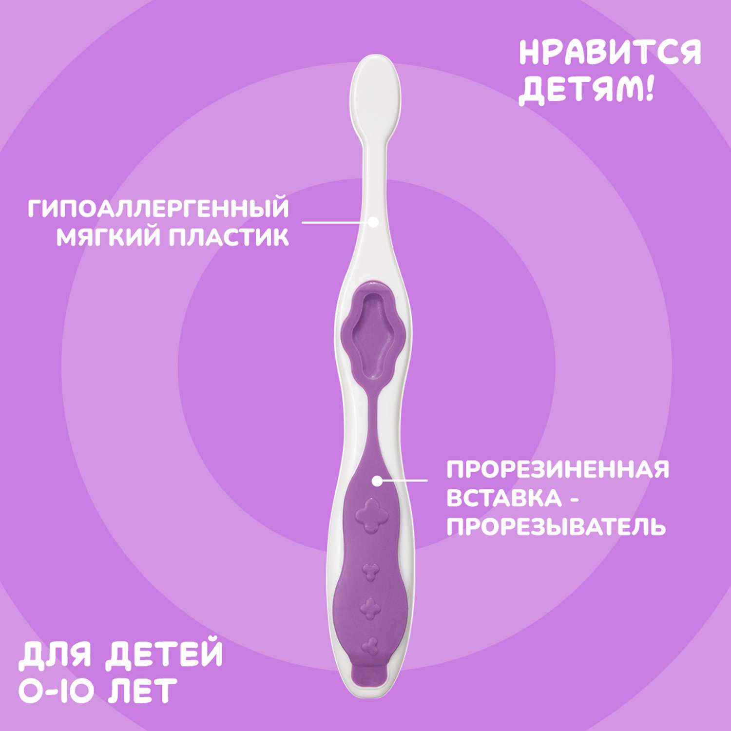Подарочный набор Montcarotte гелеообразная зубная паста Ягодка Вишня + Зубная щетка Фиолетовая - фото 14