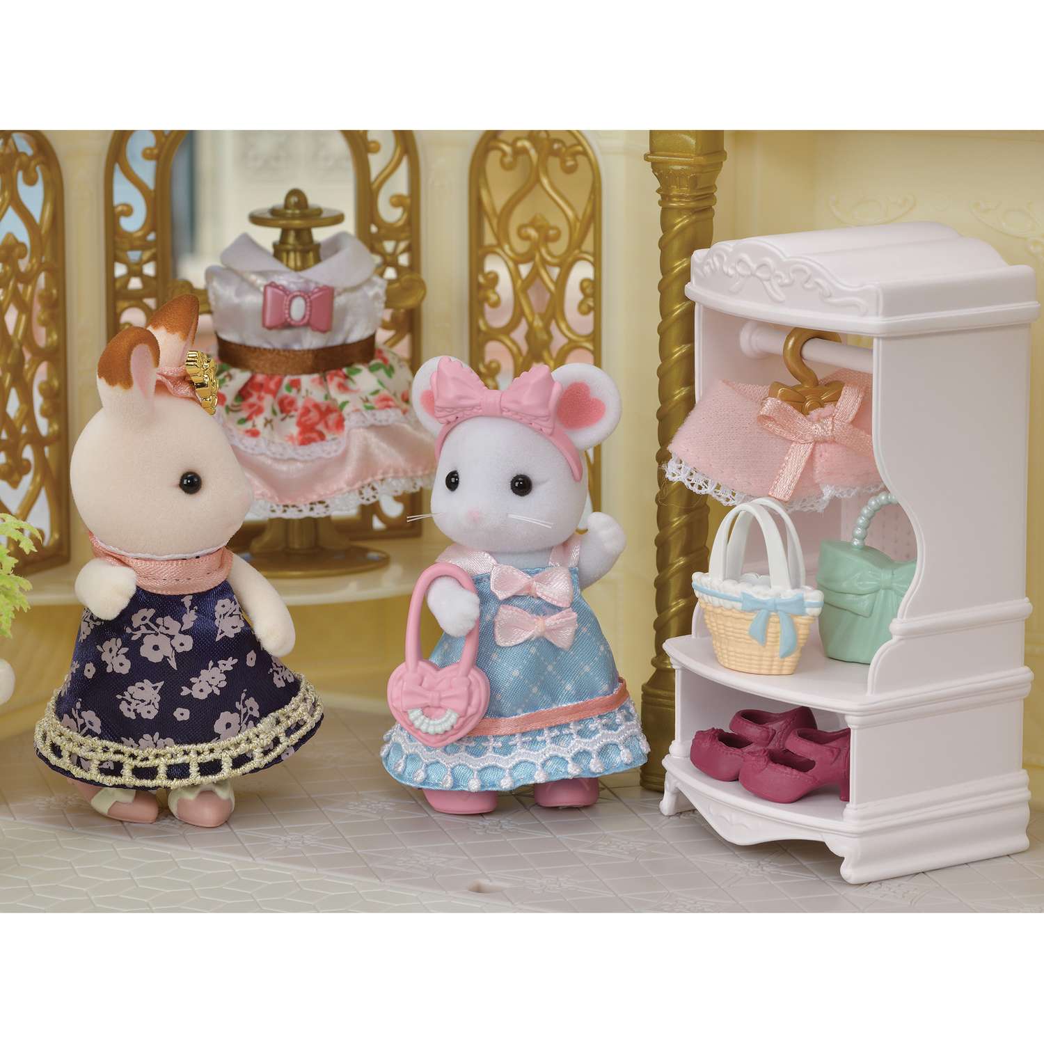 Набор Sylvanian Families Зефирная мышка модница и ее гардероб 5540 - фото 6