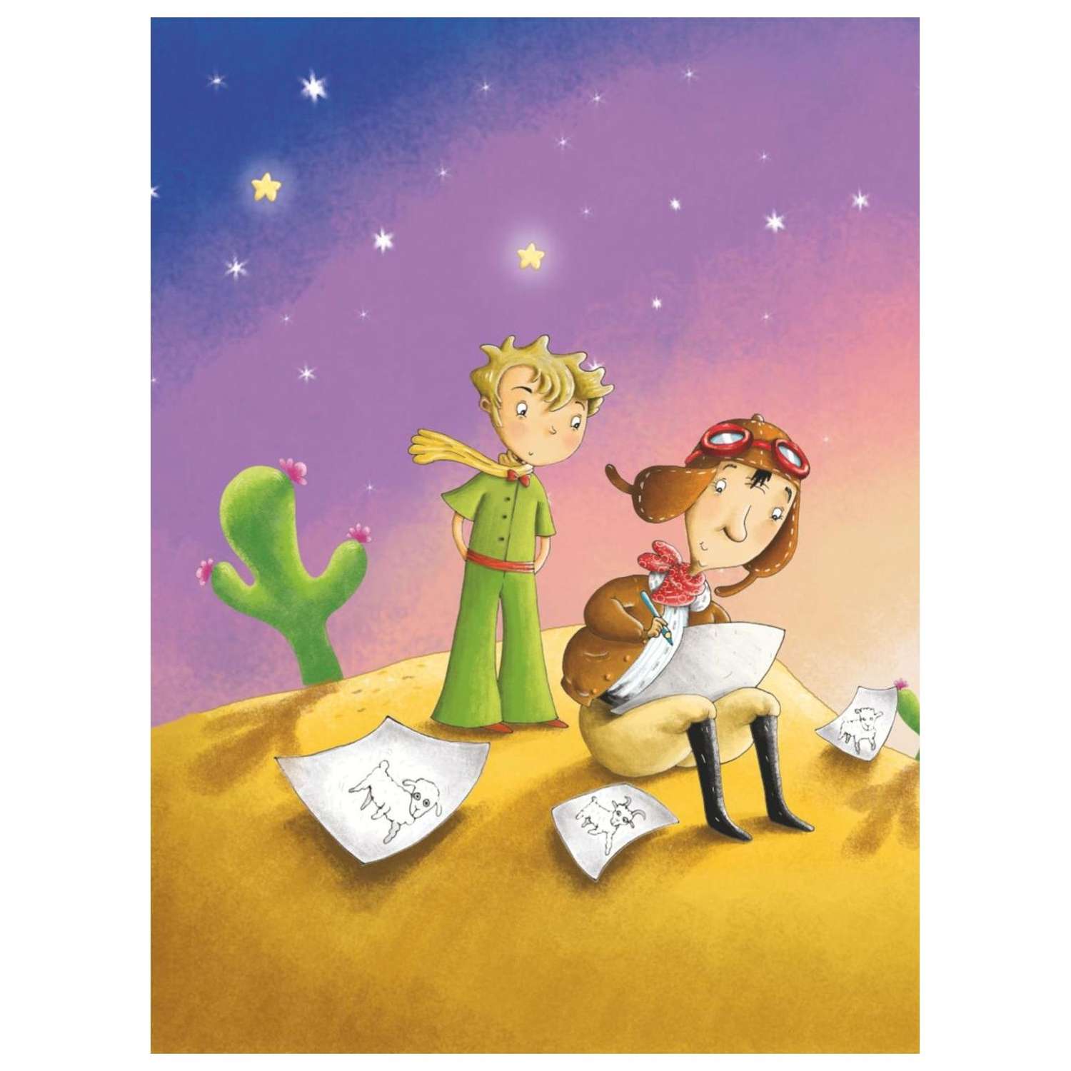 Книга Эксмо Маленький принц иллюстрации Лаура Заннони - фото 8