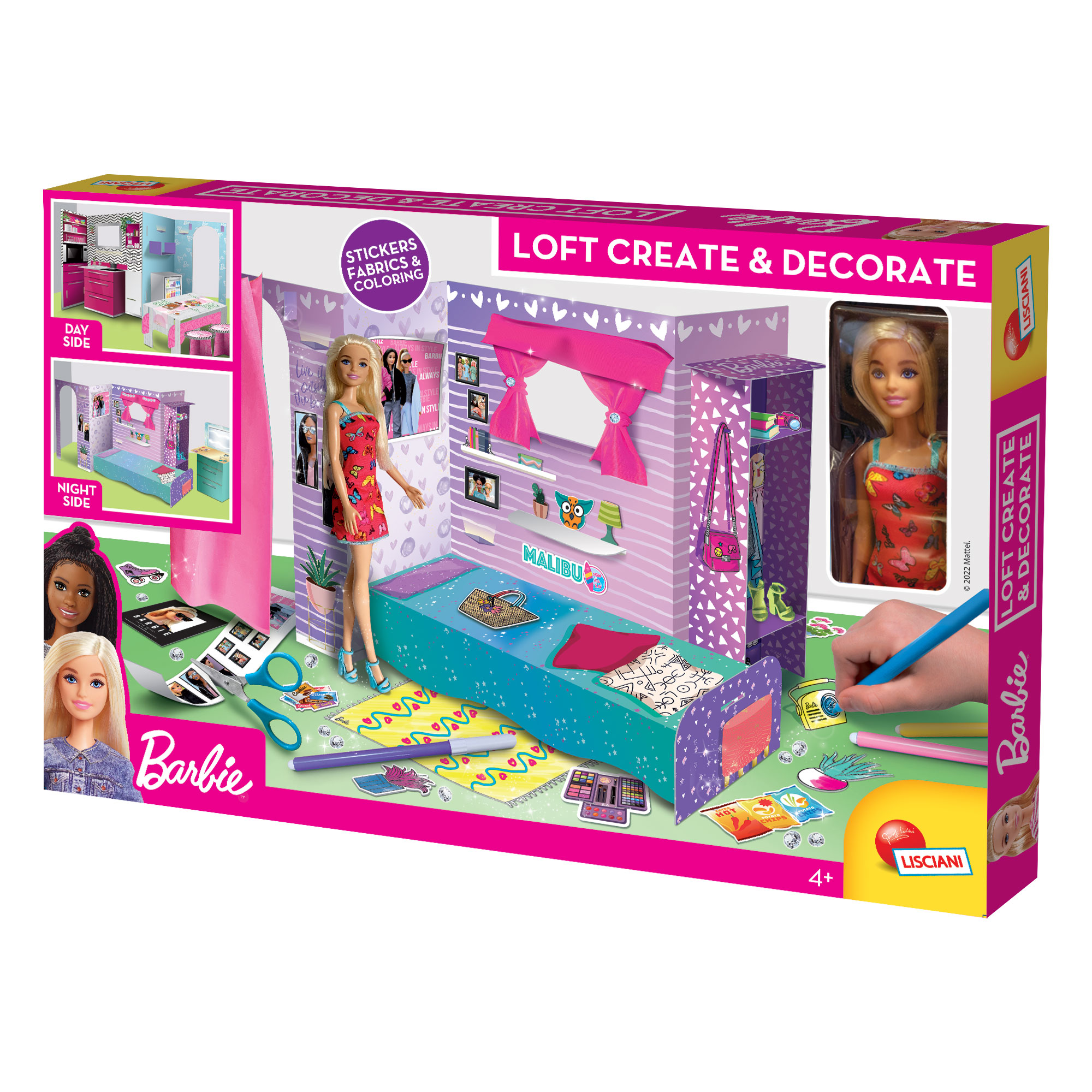 Набор Lisciani Barbie Комната студия с куклой 92000/R103737 92000/R103737 - фото 1