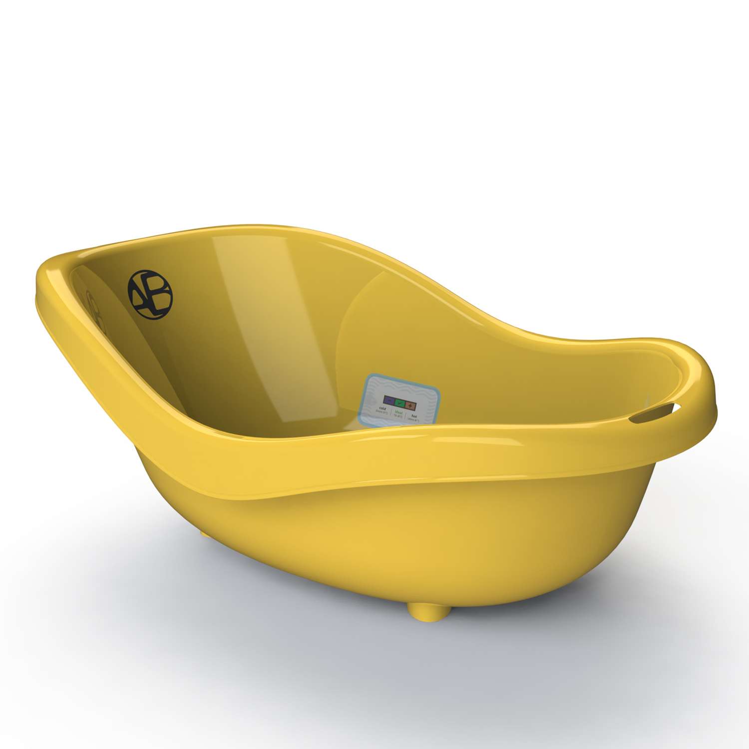 Ванночка для купания AmaroBaby Raft желтая - фото 9