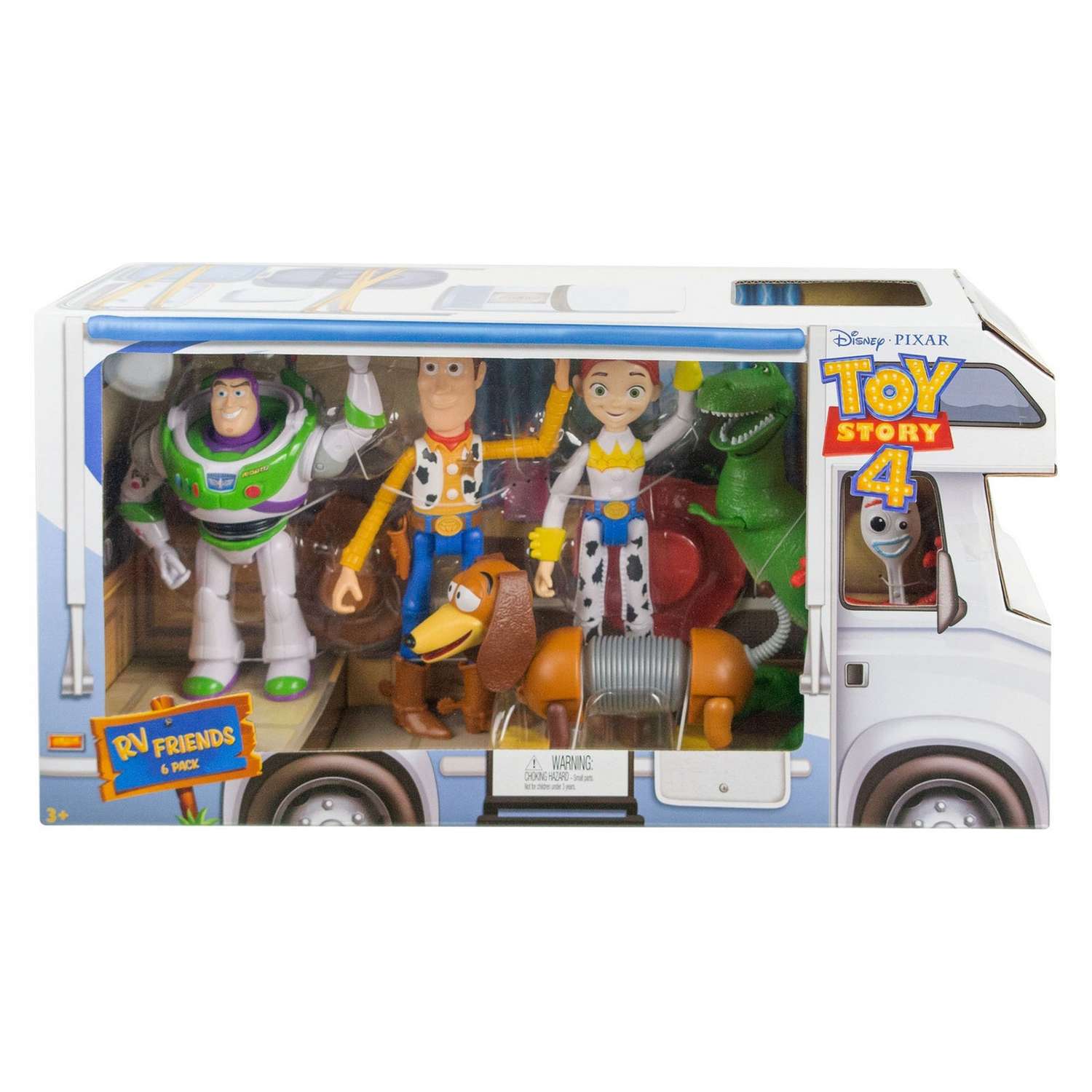 Набор фигурок Toy Story 4 Дорожное приключение 6шт GDL54 - фото 2