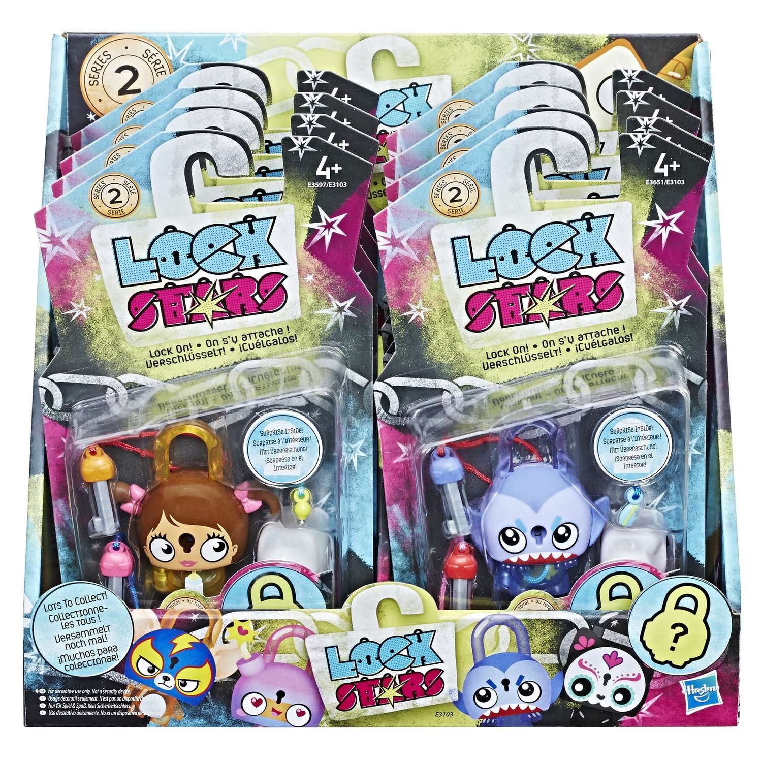 Набор Lock Stars Замочки с секретом в ассортименте E3103EU2 - фото 182