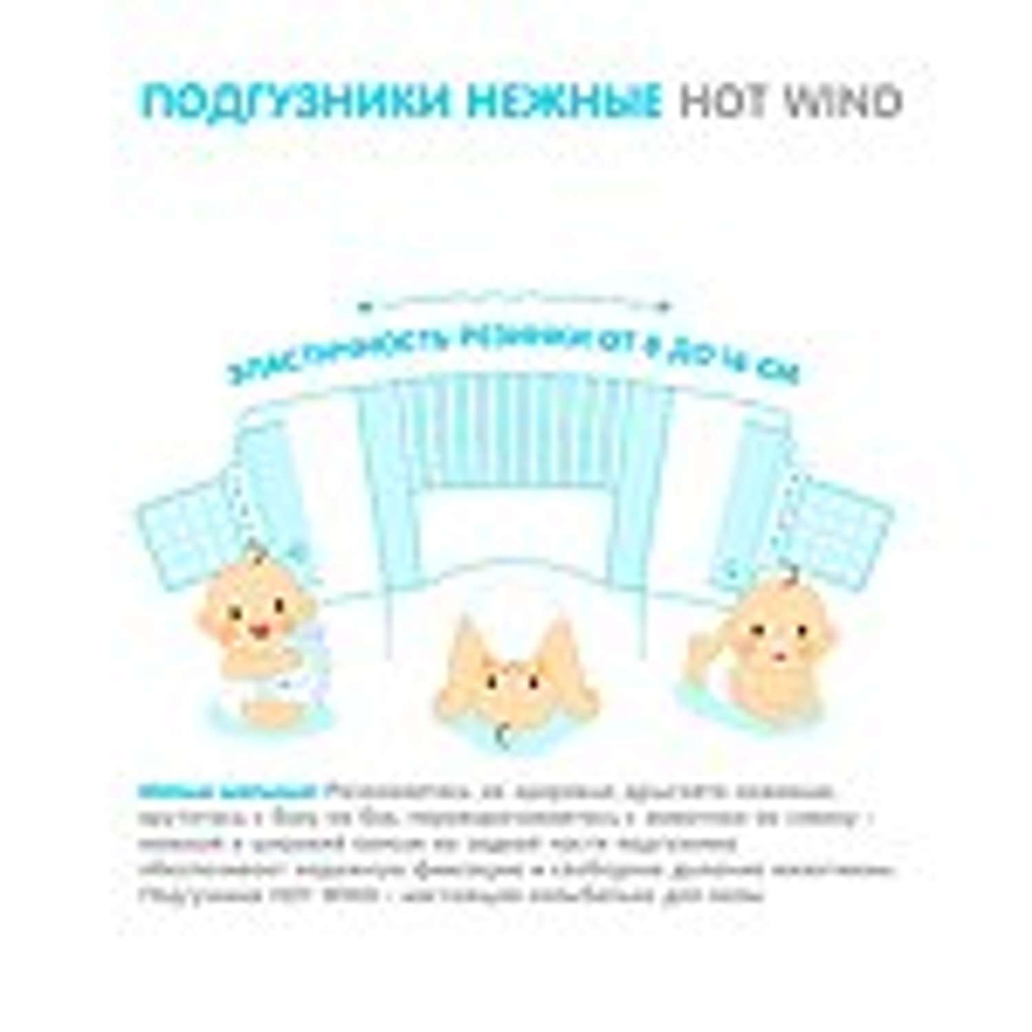 Подгузники LOVULAR Hot Wind 12-20 кг 44 шт. - фото 5