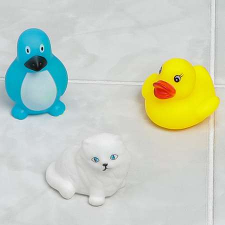 Набор игрушек Крошка Я для игры в ванне «Веселое купание» 13 предметов