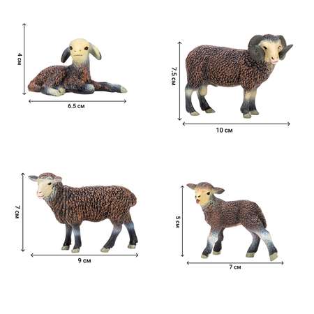 Набор фигурок Masai Mara На ферме 8 предметов ММ205-030