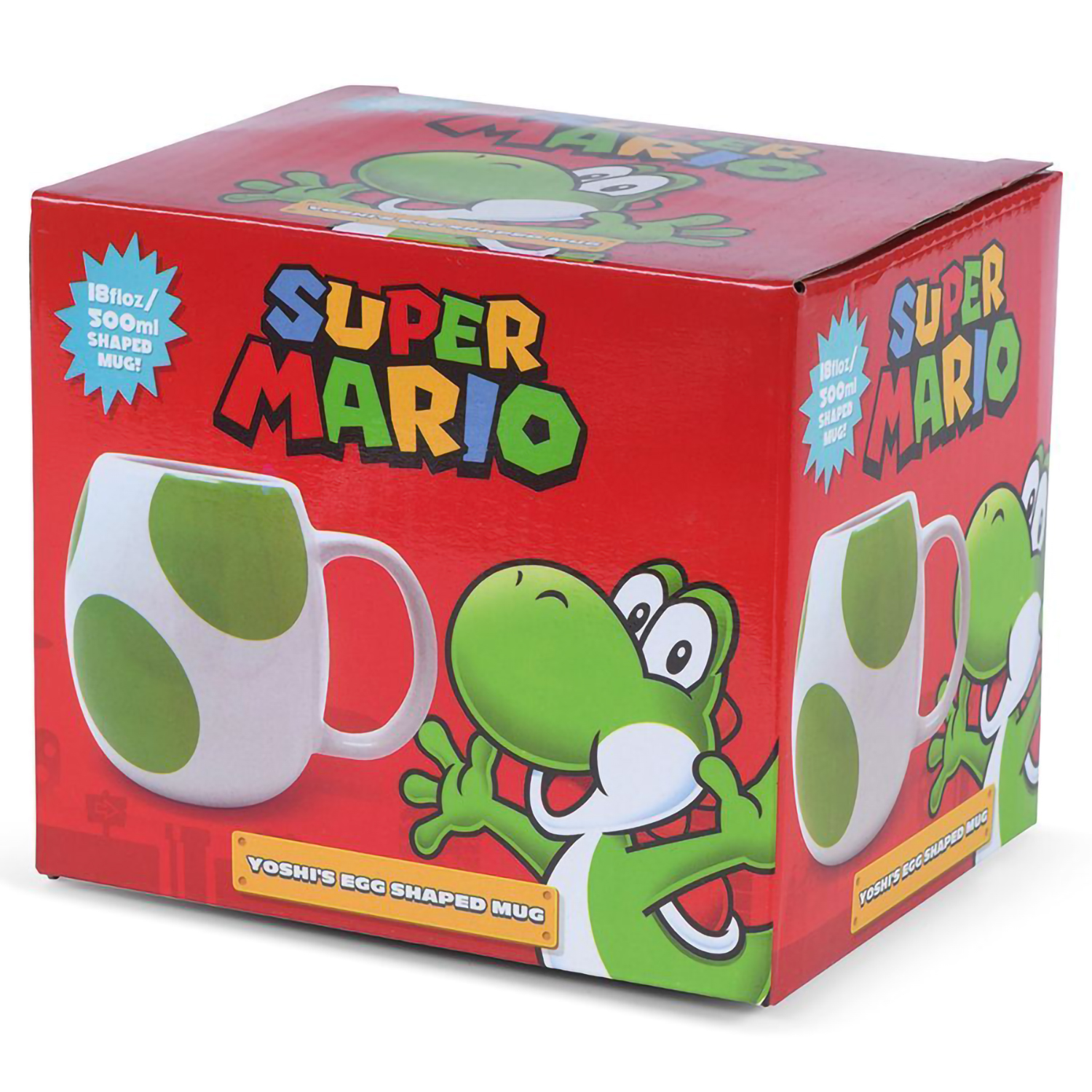 Кружка Pyramid Super Mario Yoshi Egg Shaped Mug 500ml SCMG25066 - фото 2