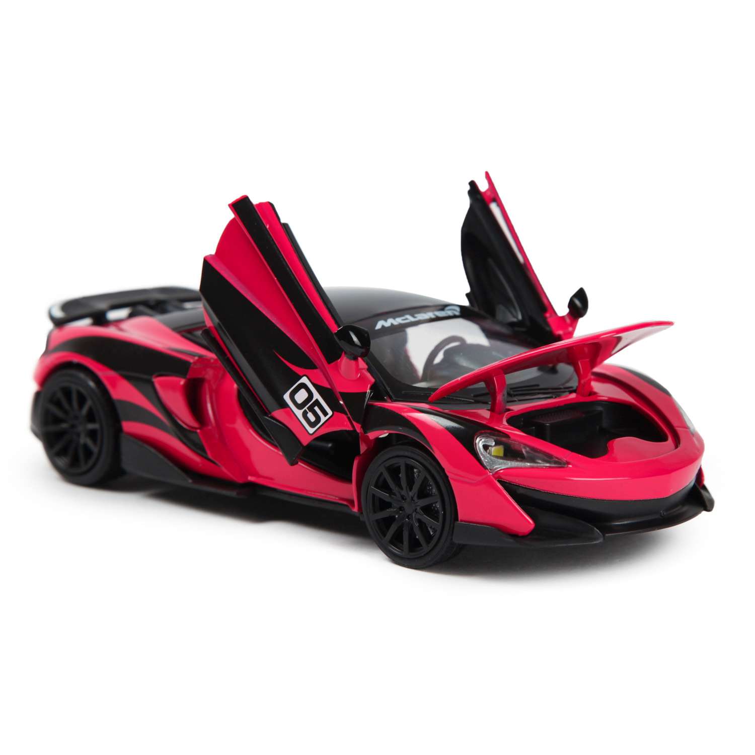 Машинка Mobicaro 1:32 McLaren 600LT Pink DTM 664994(H) 664994(H) - фото 7