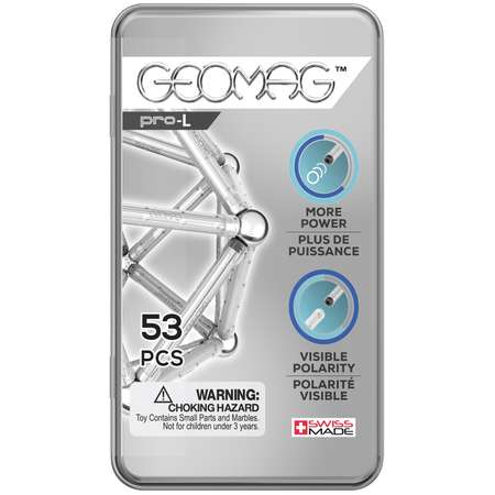 Конструктор магнитный GEOMAG Pro-L 53 детали