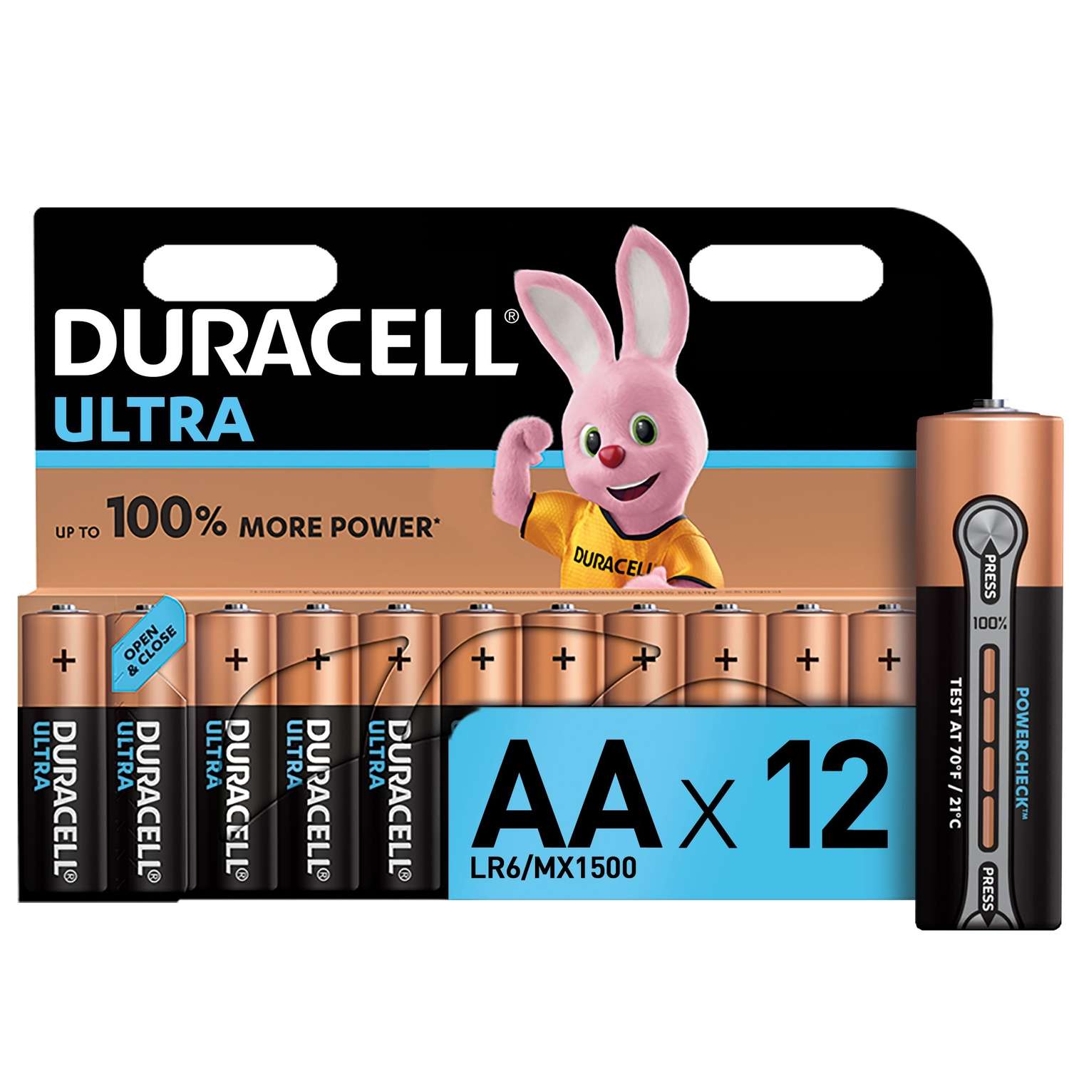 Батарейки Duracell Ultra AAA/LR03 12шт - фото 1