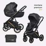 Коляска 2в1 Riko basic Montana Premium Gold 02 Black