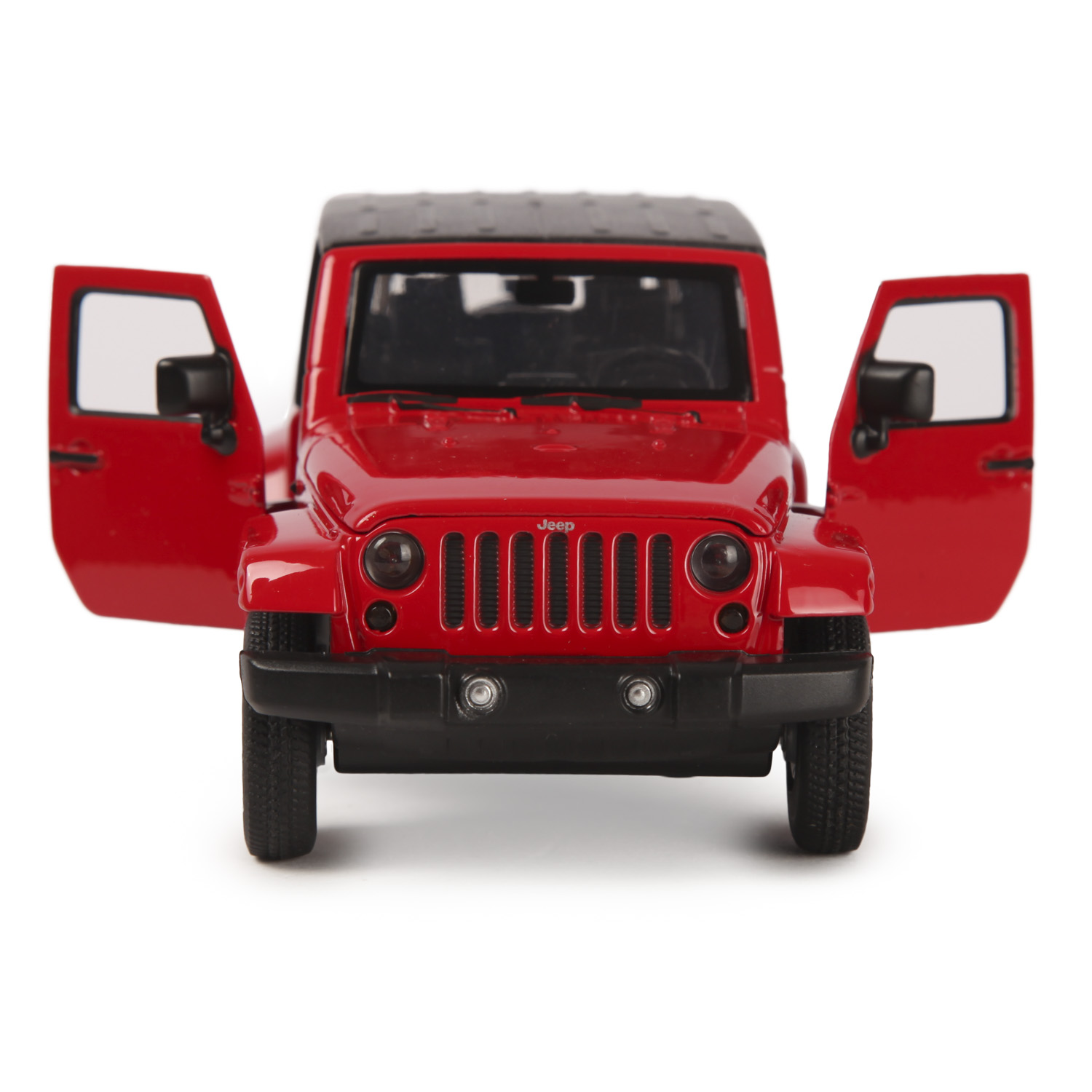 Автомобиль Mobicaro Jeep Jeep Wrangler 1:32 красный 68331 - фото 6