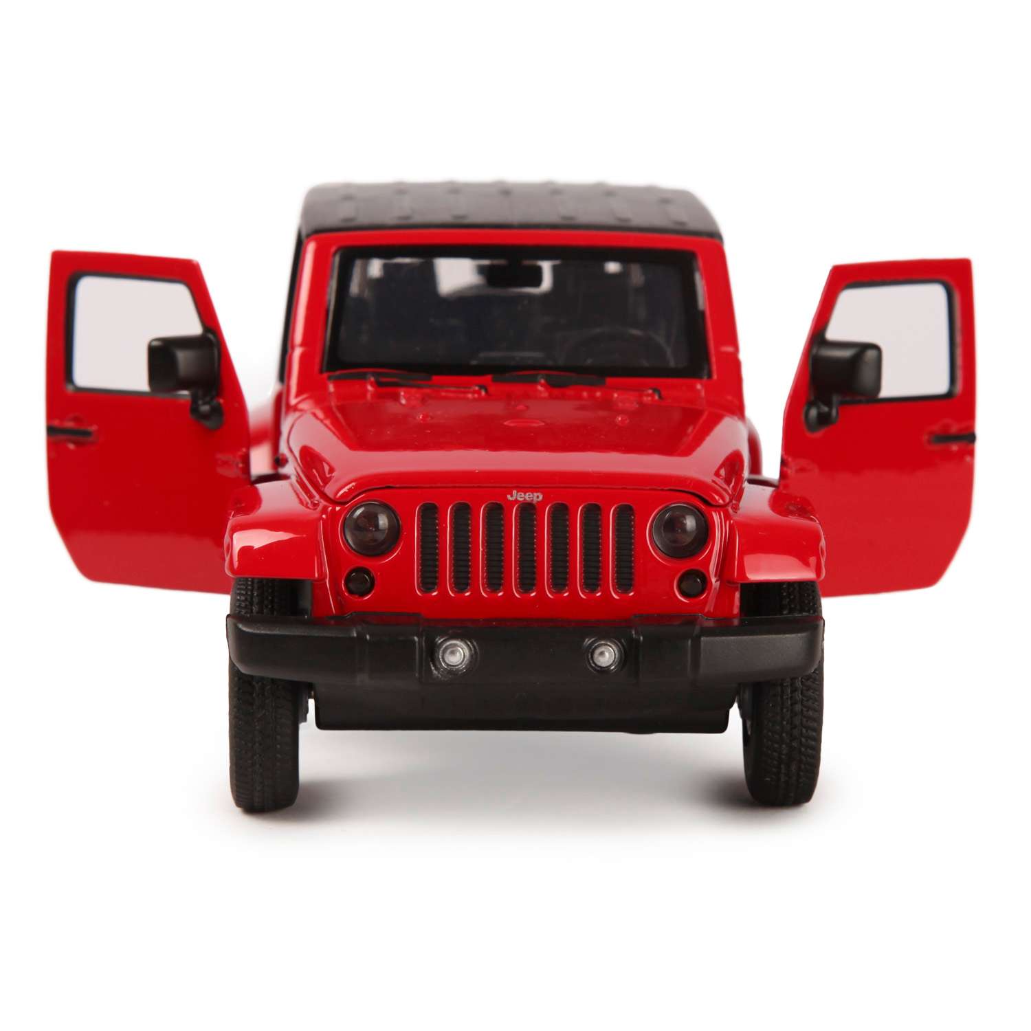 Машинка Mobicaro 1:32 Jeep Wrangler Красная 68331 68331 - фото 6