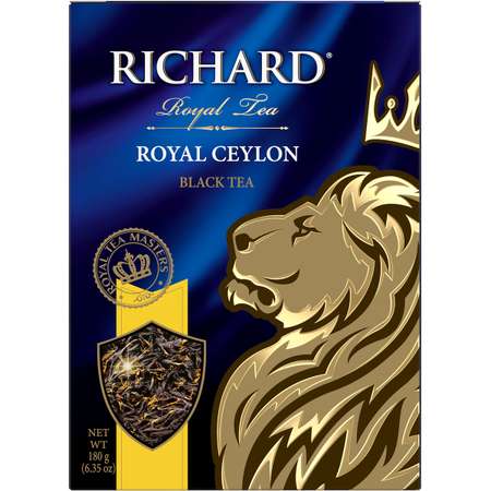 Чай черный Richard Royal Ceylon крупнолистовой 180 гр