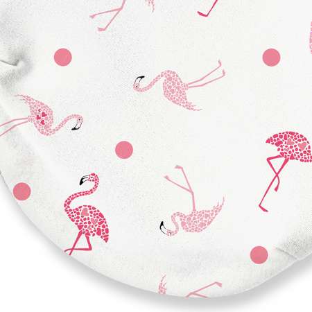 Конверт для новорожденных Summer Infant на липучке Swaddleme размер S/M 3шт розовый/сердечки/фламинго