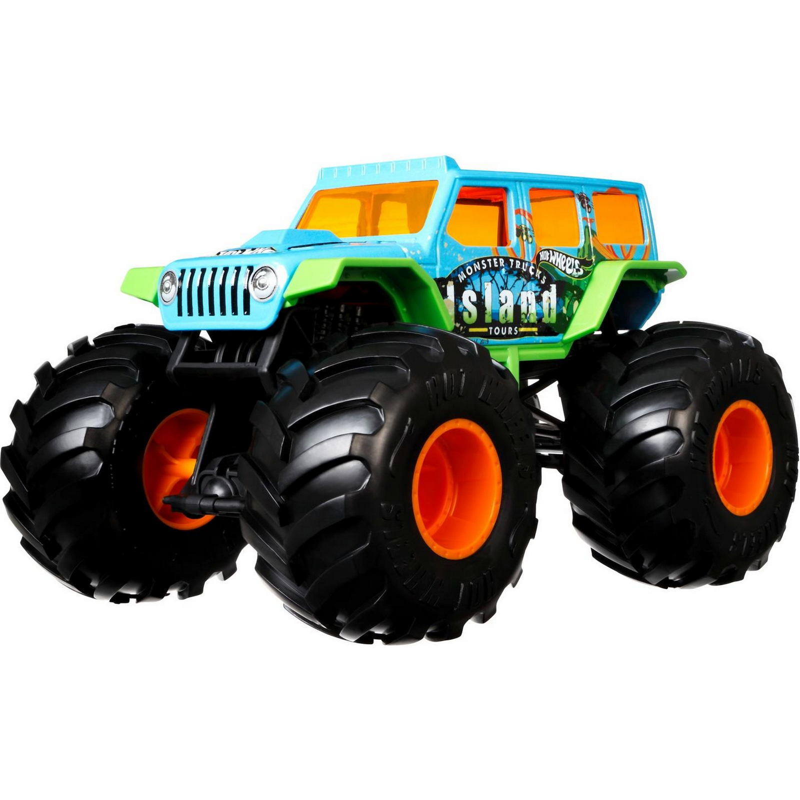 Машинка Hot Wheels Monster Trucks большой Джип GTJ44 FYJ83 - фото 1