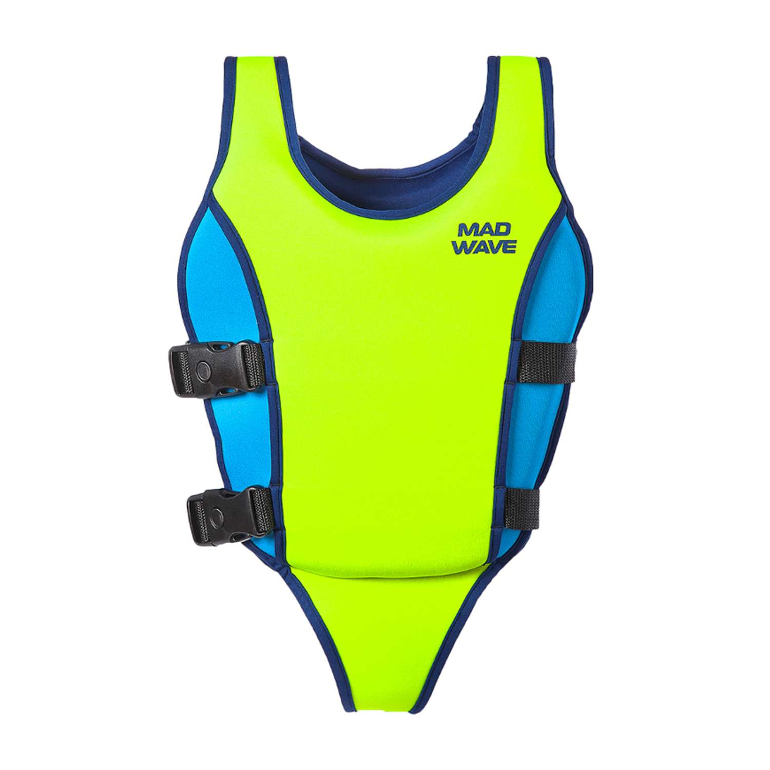 Жилет для плавания Mad Wave Aqua hero 15-18 кг M0759 01 0 10W зеленый - фото 1