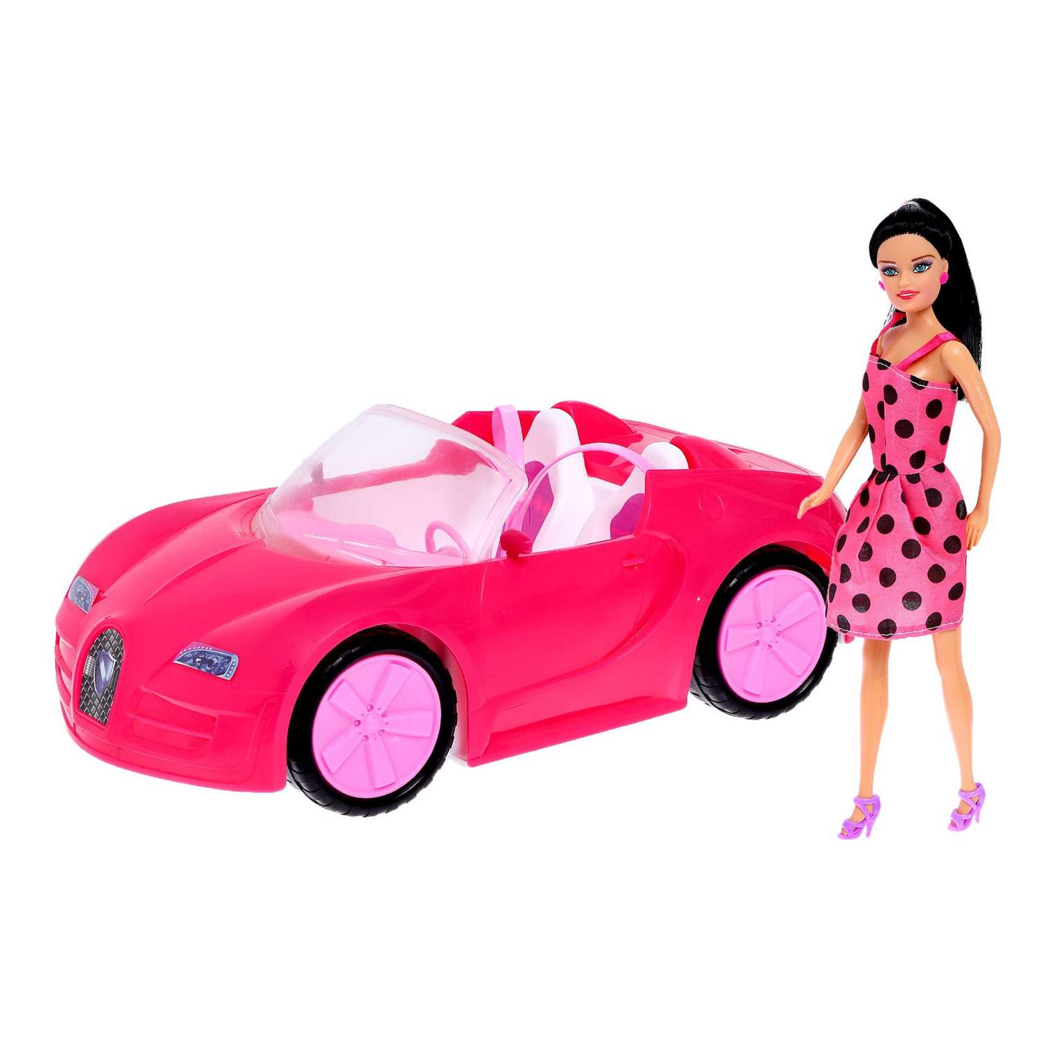 Кукла-модель Sima-Land «Алёна» на машине 4438609 - фото 1