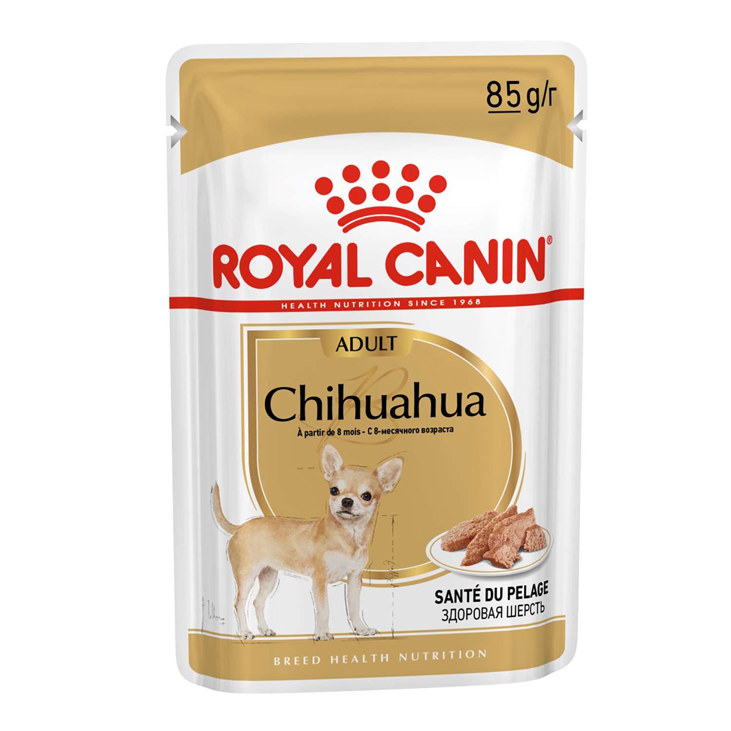 Корм для собак ROYAL CANIN породы чихуахуа консервированный 85г - фото 1