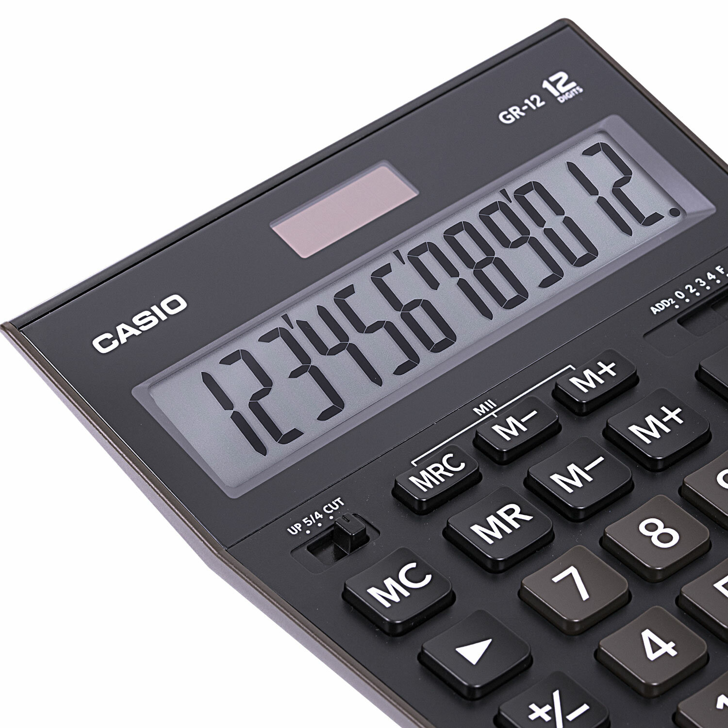 Калькулятор настольный Casio электронный обычный маленький 12 разрядов двойное питание - фото 7