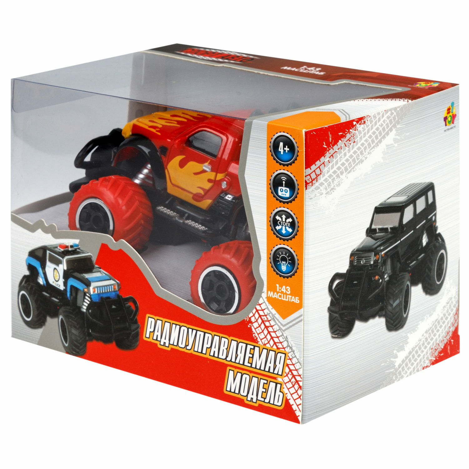 Игрушка транспортная №1TOY Пикап Р/У в ассортименте Т24258 - фото 13