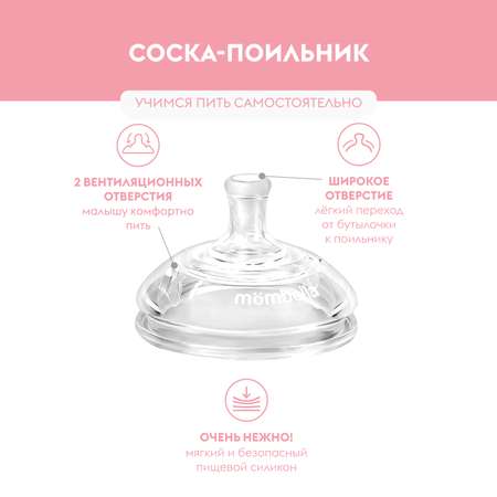 Соска для бутылочки Mombella антиколиковая