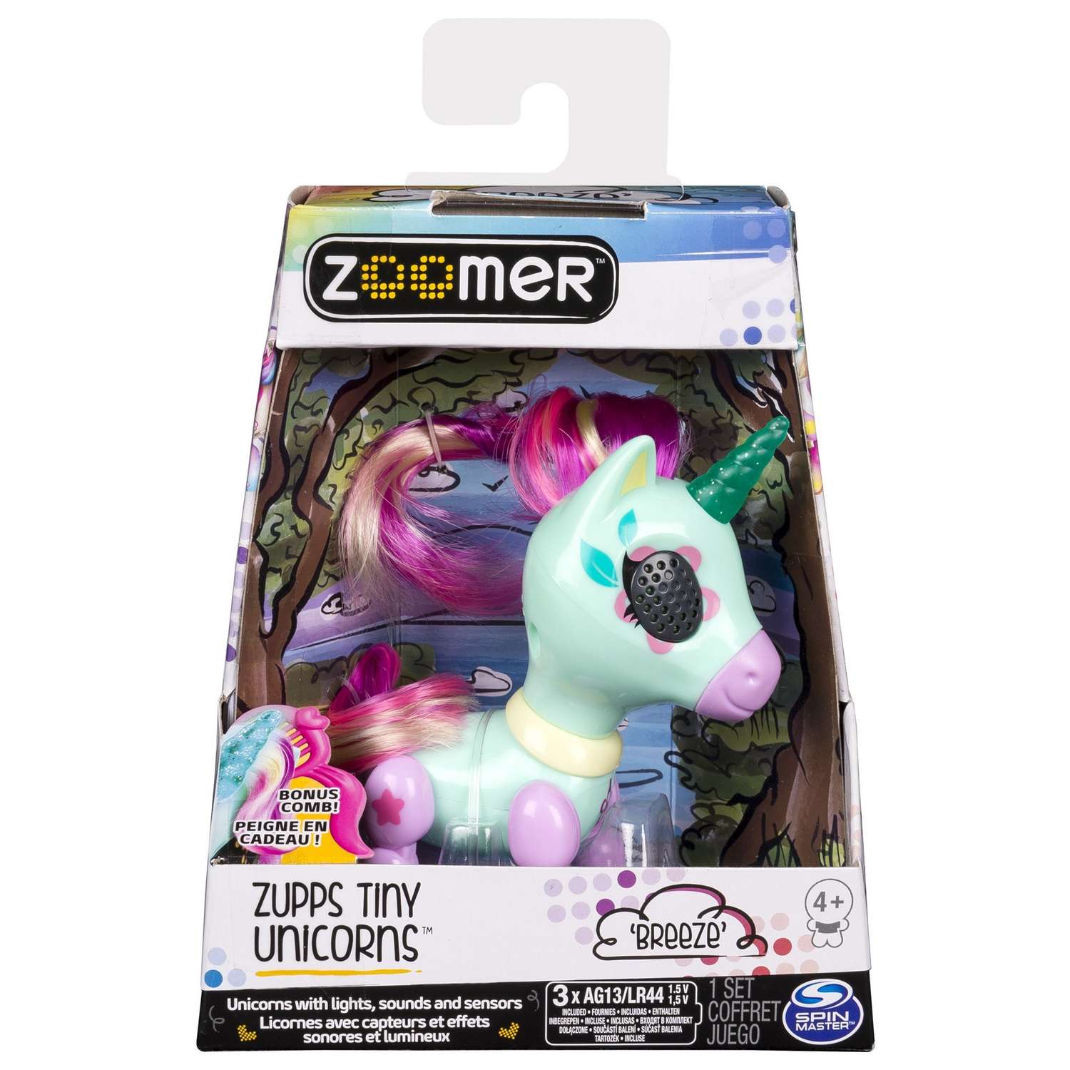 Игрушка Zoomer Lollipets Счастливый Единорог Breeze электронная 6044201/20101108 - фото 2