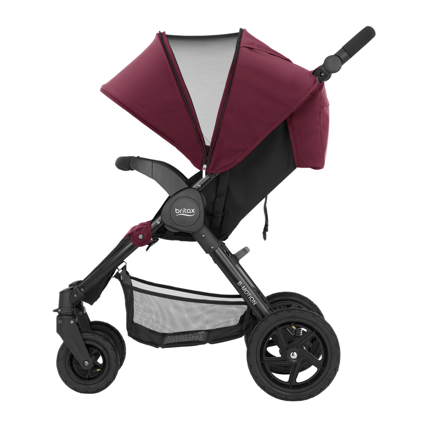 Коляска Britax B-Motion 4 Wine Red - фото 5