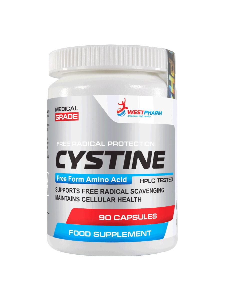 Аминокислоты WESTPHARM Cystine 90 капсул - фото 1