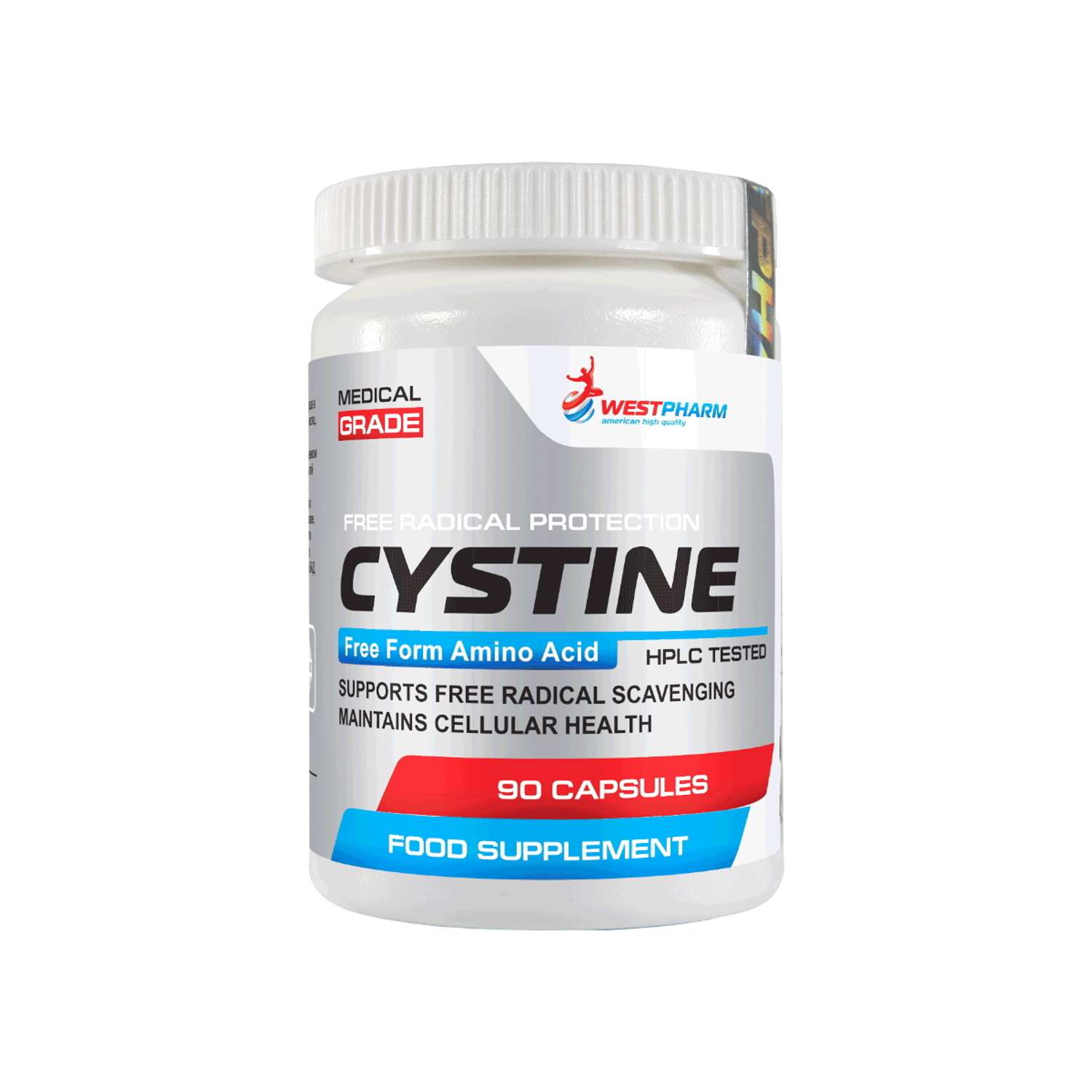 Аминокислоты WESTPHARM Cystine 90 капсул - фото 1