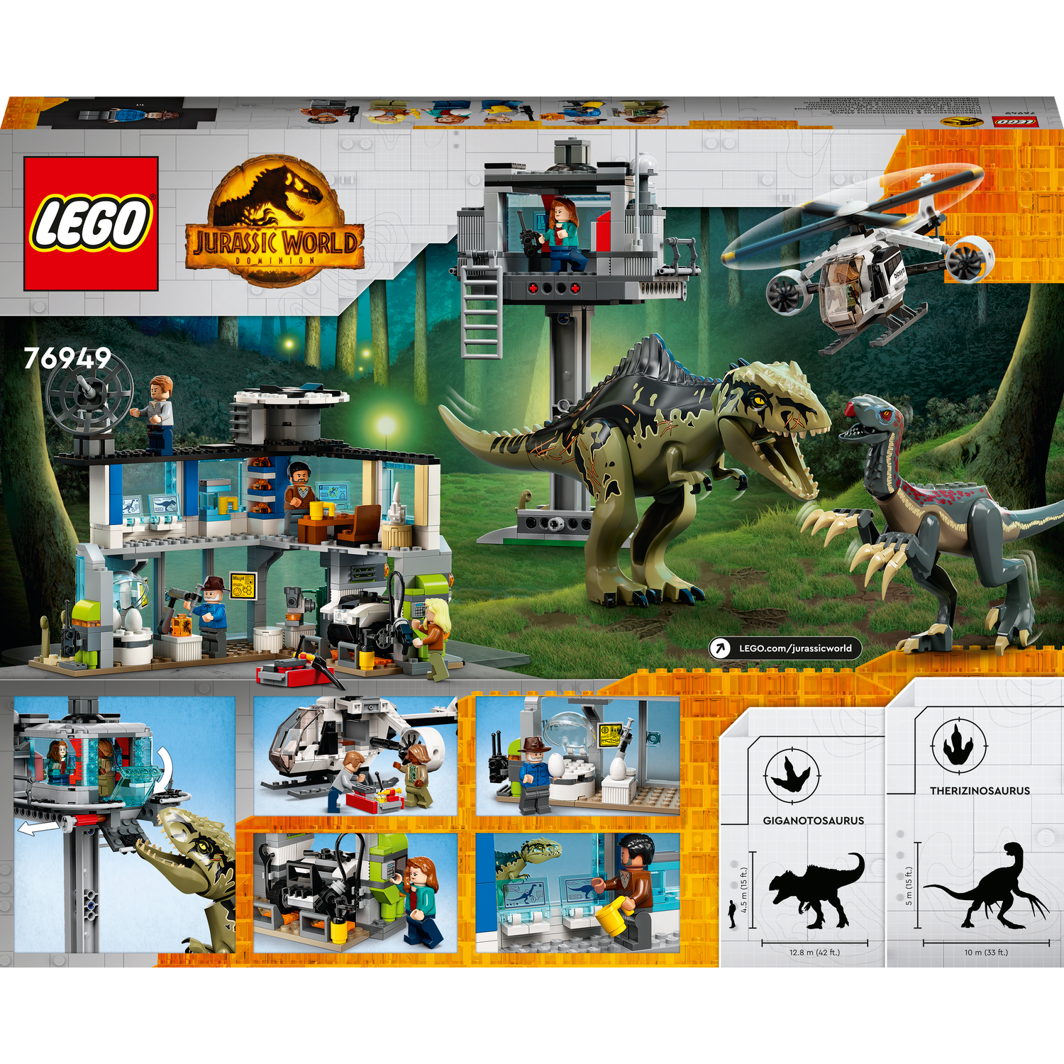 Конструктор LEGO Jurassic World 76949 - фото 11