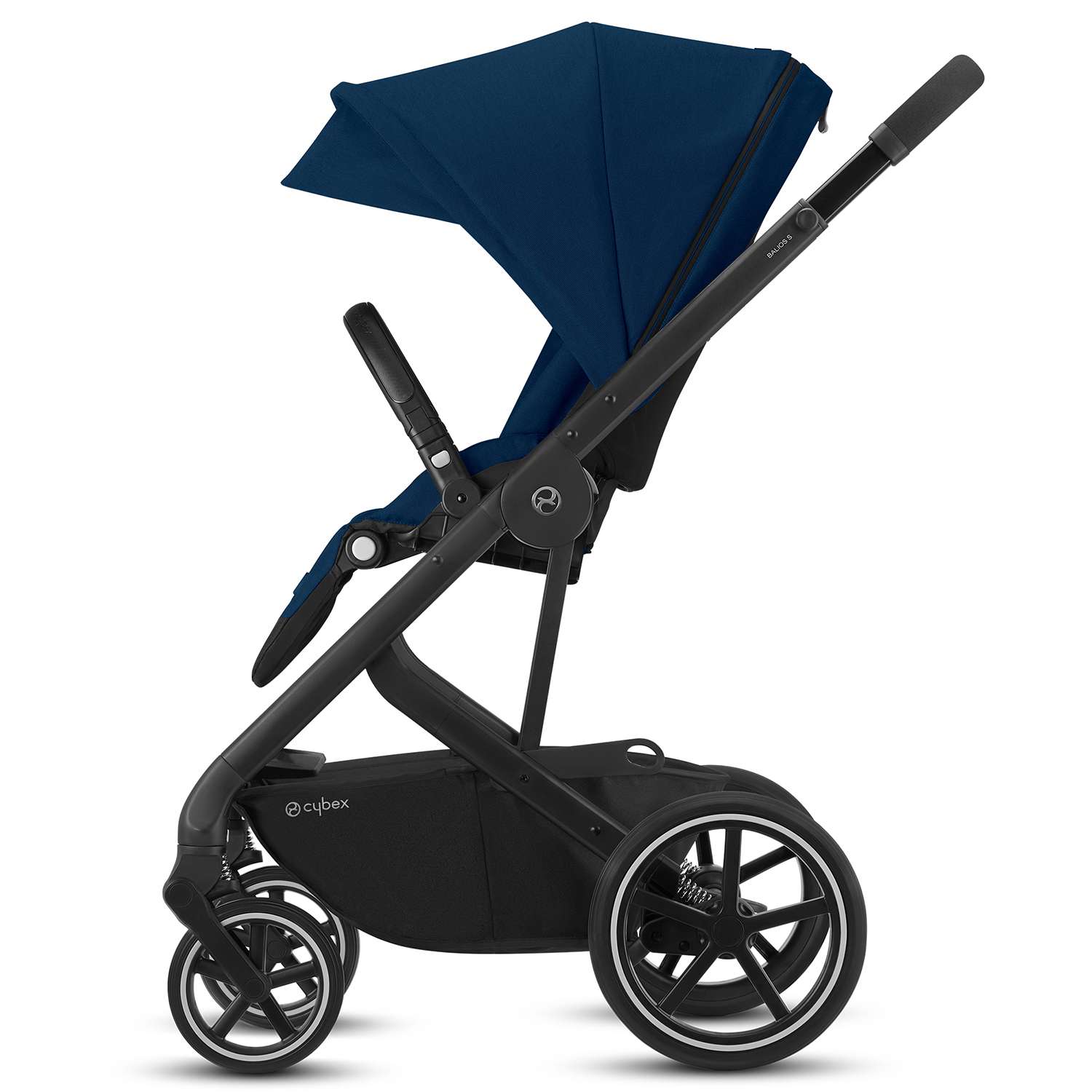 Коляска Cybex Balios S Lux BLK Navy Blue - фото 5