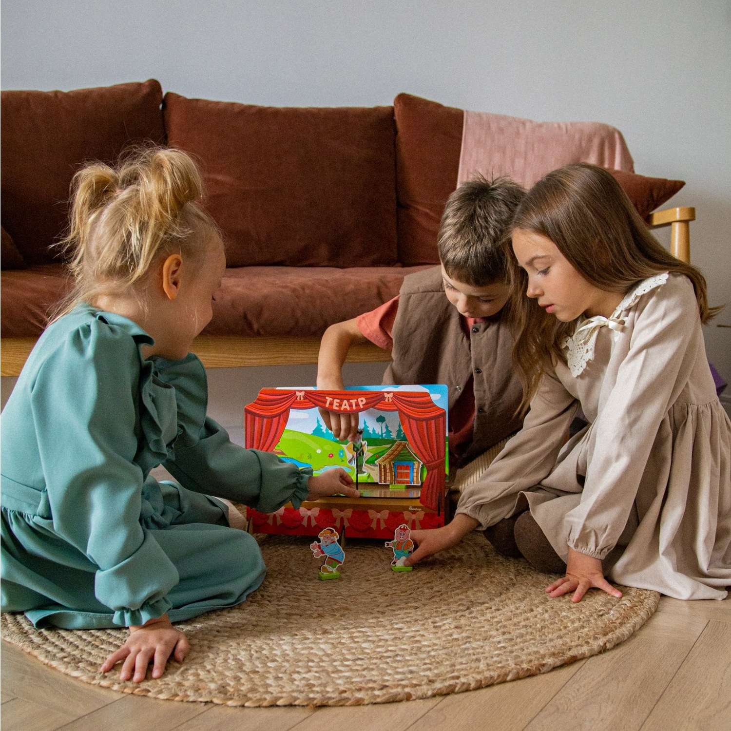 Кукольный театр Alatoys развивающие игрушки для малышей - фото 5