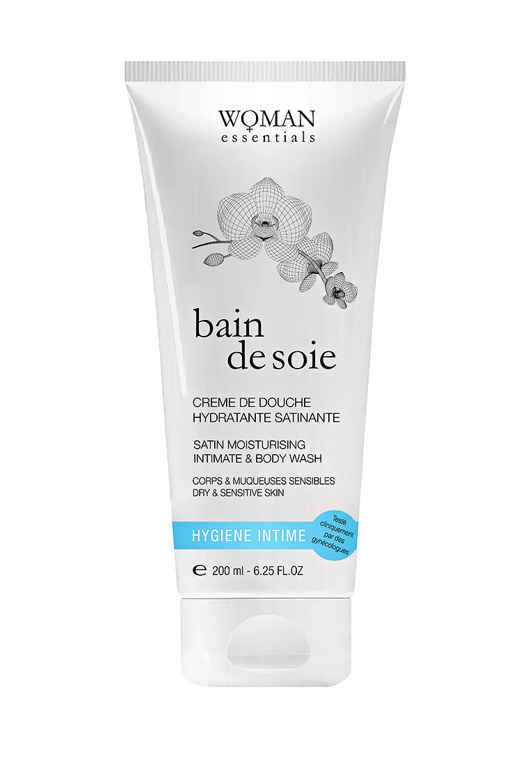 Гель для интимной гигиены Woman Essentials женский антибактериальны Bain De Soie 200 мл - фото 1