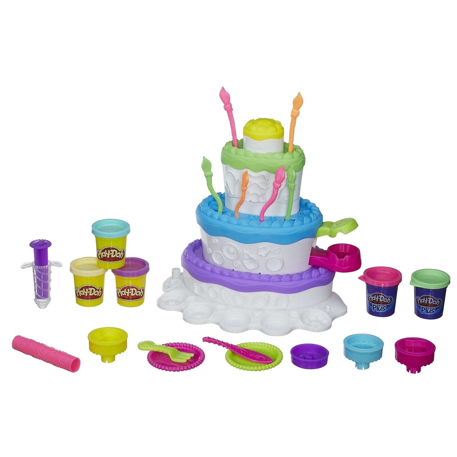 Игровой набор Play-Doh Праздничный торт - фото 2