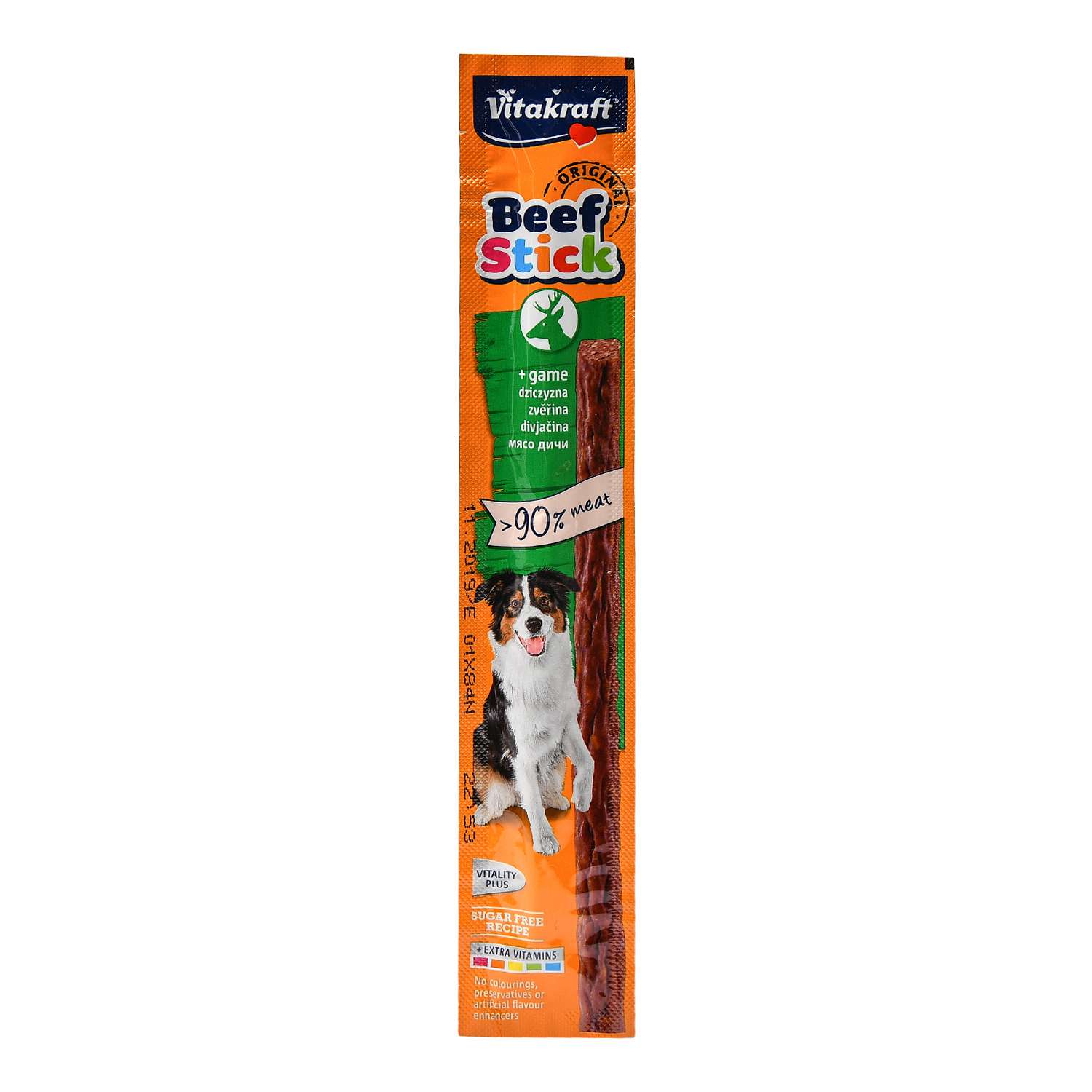 Лакомство для собак Vitakraft Beef Stick Колбаска оленина 12г 26501 - фото 1