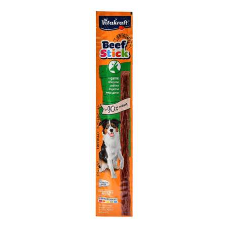 Лакомство для собак Vitakraft Beef Stick Колбаска оленина 12г 26501