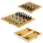Настольная игра Veld Co 3в1 шашки шахматы нарды