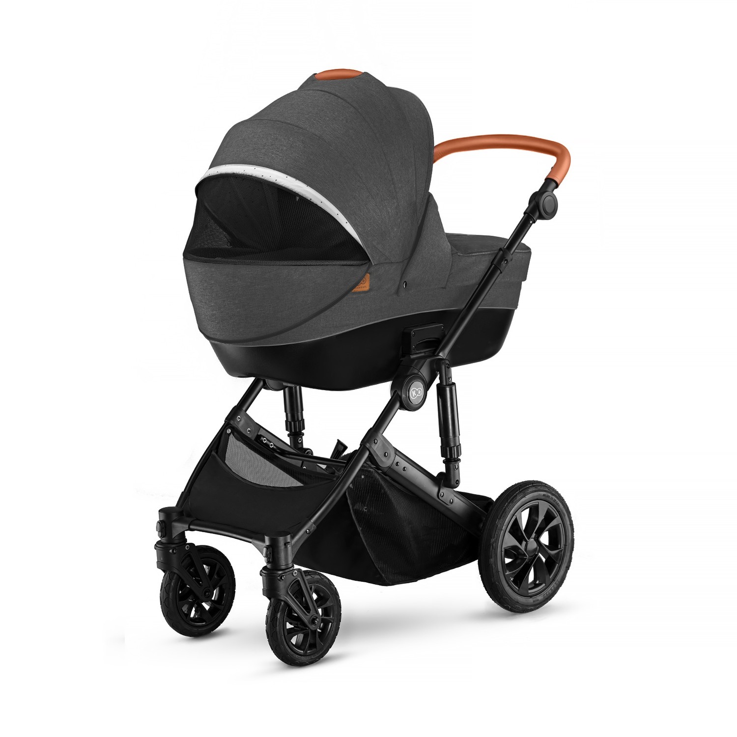 Коляска 2в1 Kinderkraft Prime 2020 Black - фото 3